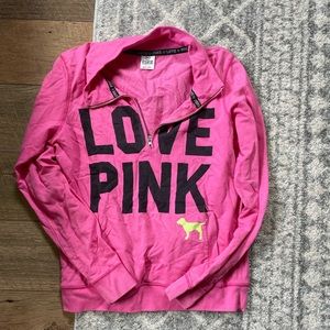 Pink pull-over